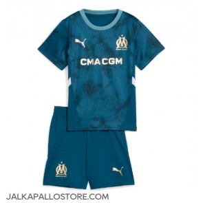 Olympique de Marseille Vieraspaita Lapsille 2024-25 Lyhythihainen (+ shortsit)